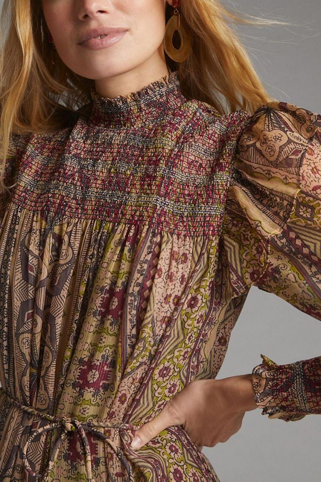 Llani Llani Smocked Maxi Dress #1