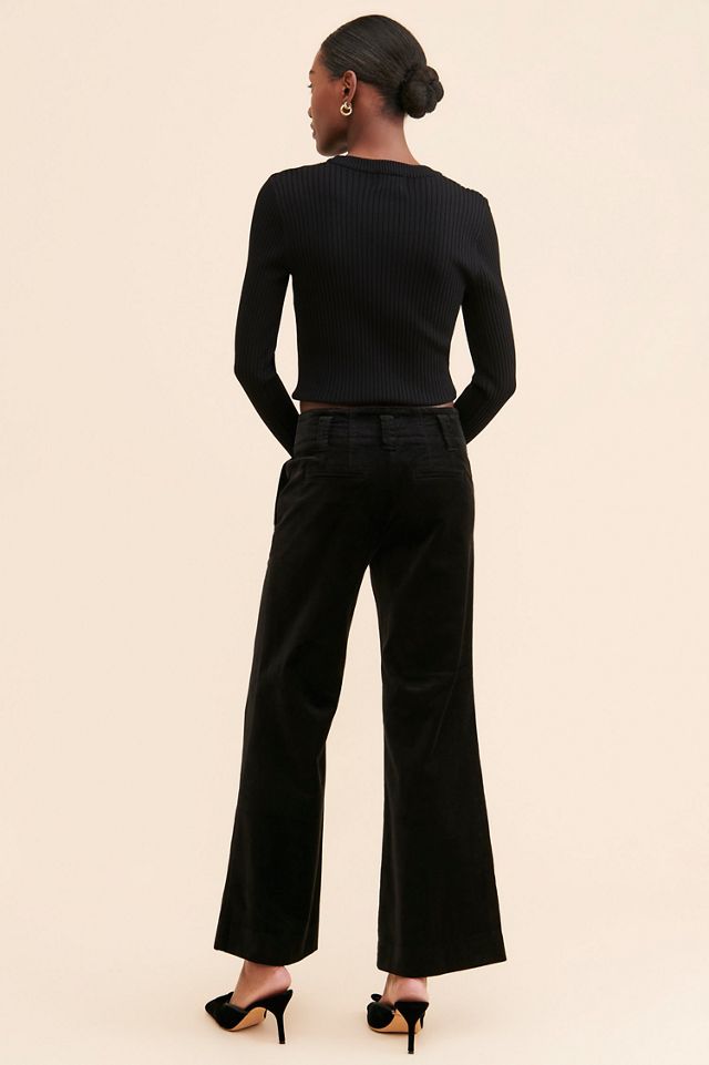 Maeve Velvet Naomi Trousers #2