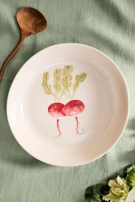 Radish Stoneware Serving Bowl