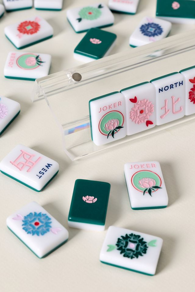 The Mahjong House Clear Acrylic Magnetic Racks, Set of 4 #1