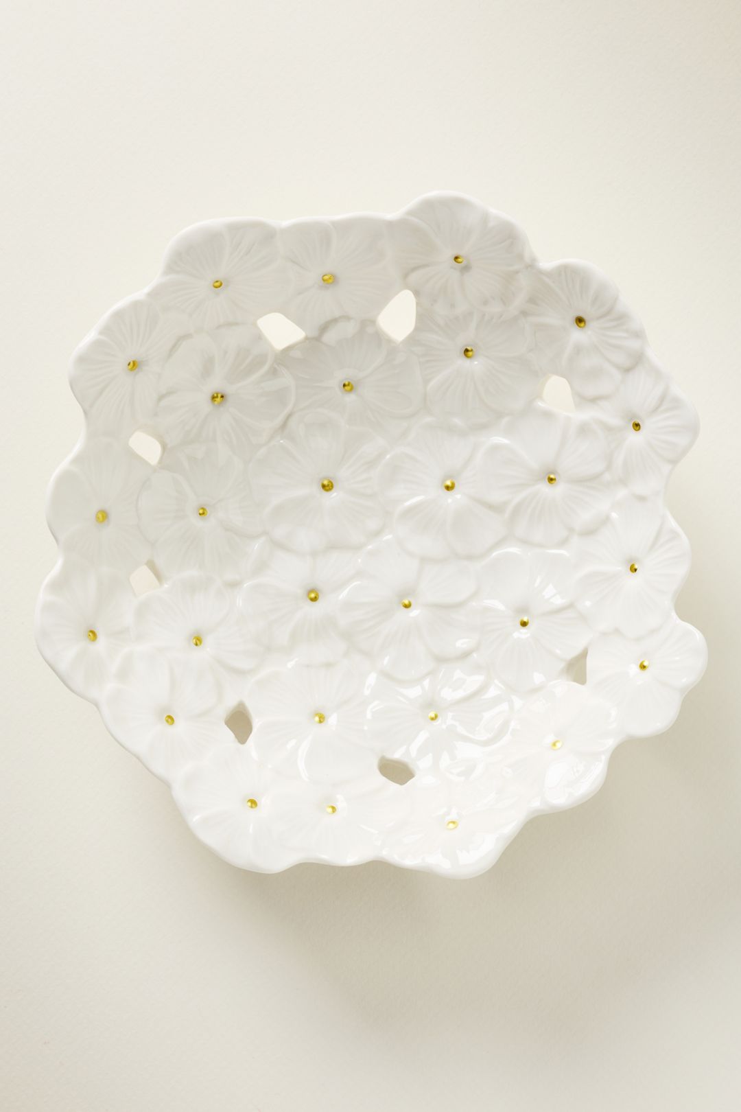 Flora Ceramic Flower Vessel - White, Assorted