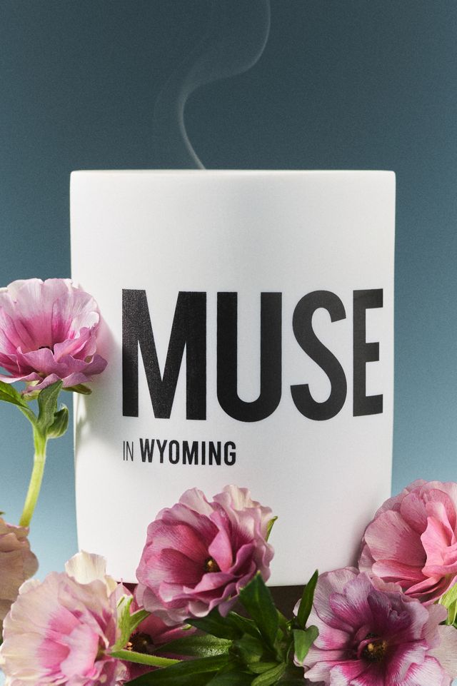 Maison Nomad Noé Floral Muse Boxed Porcelain Candle | AnthroHome