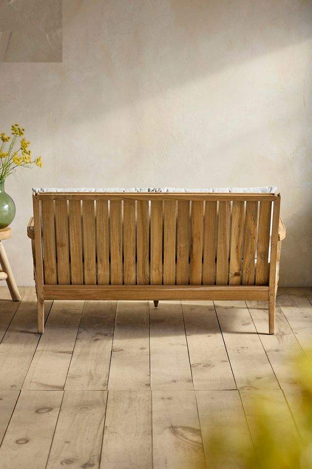 Palladio Reclaimed Teak Two Seat Sofa #4