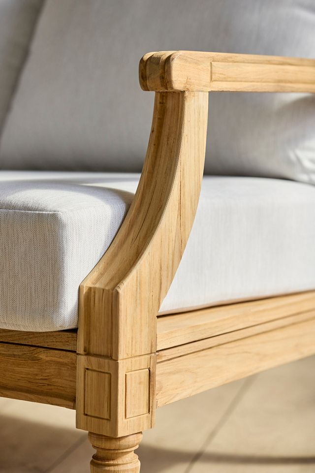 Palladio Reclaimed Teak Two Seat Sofa #2