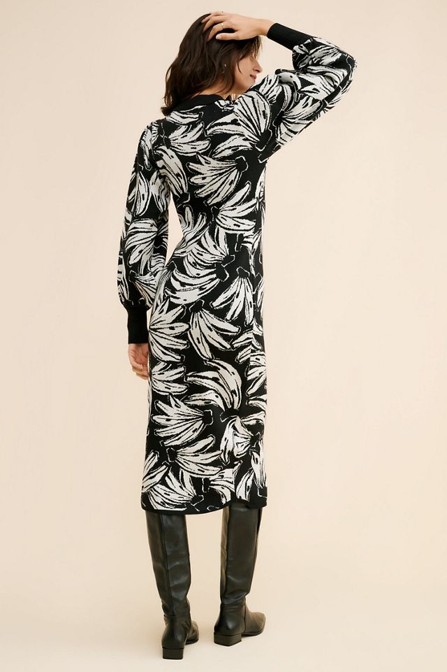 FARM Rio Bossa Banana Knit Dress #1