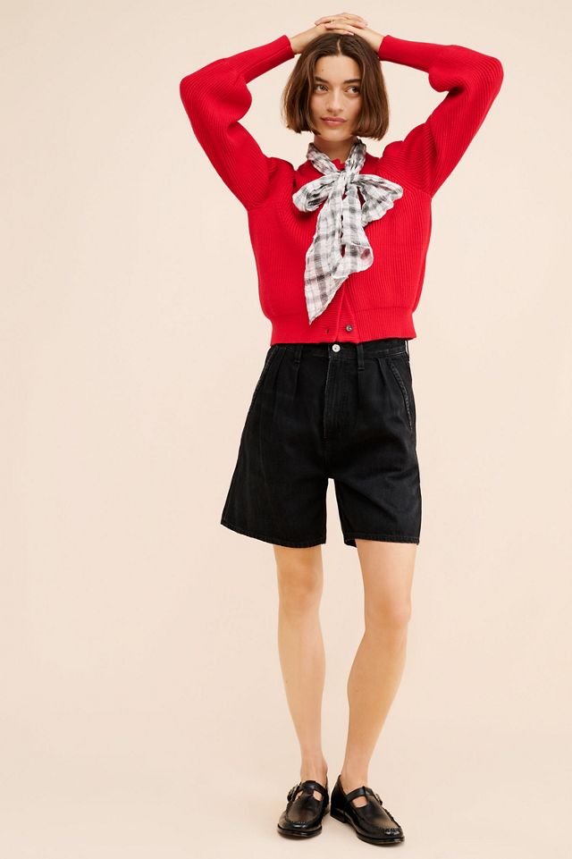 Dolan Ribbed Bow Cardigan #4