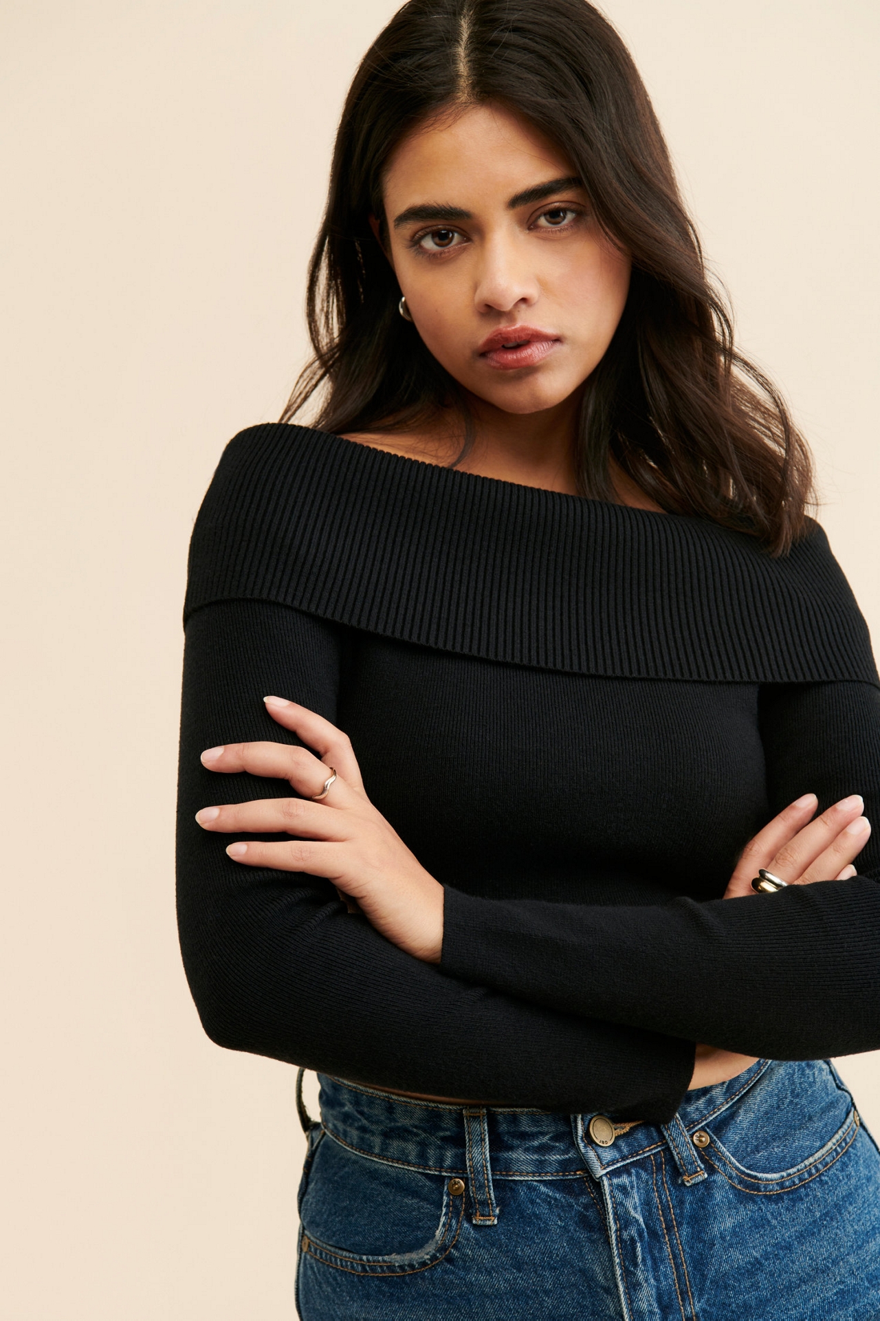 Line + Dot Heartstruck Knit Sweater
