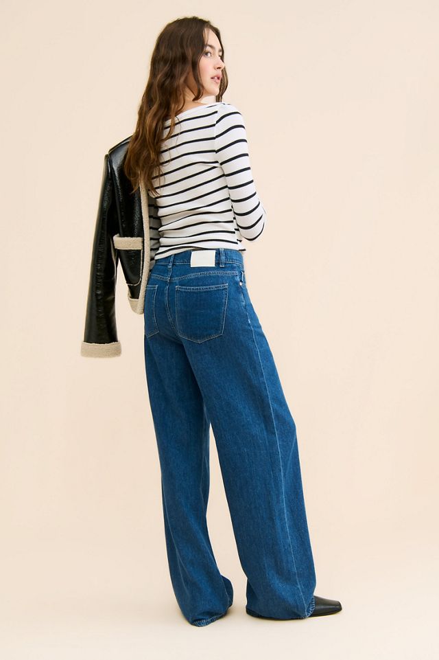 DL1961 Isabel Wide Leg Jeans #1