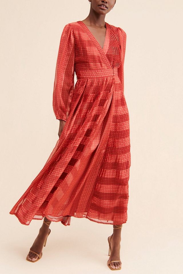 Let Me Be Pleated Maxi Dress #3