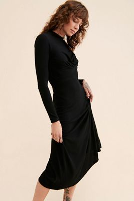 ASTR the Label Delancy Midi Dress