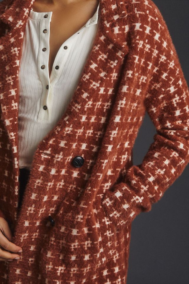 NVLT Double-Breasted Sweater Coat #2