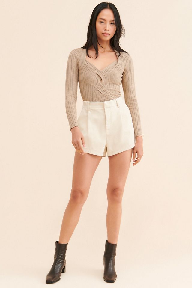 ASTR the Label Twist Front Sweater #1