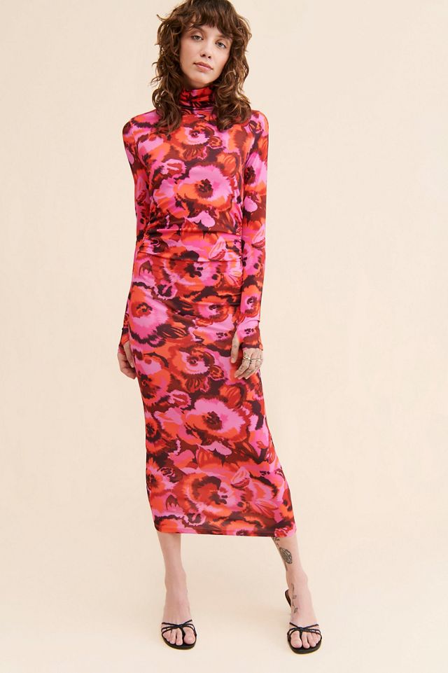 Essentiel Antwerp Calahorra Printed Jersey Dress #1