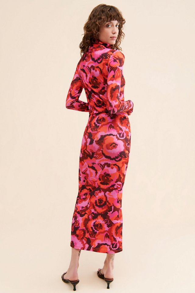Essentiel Antwerp Calahorra Printed Jersey Dress #2
