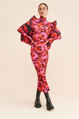 Essentiel Antwerp Calahorra Printed Jersey Dress
