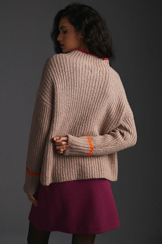 Maeve Mock Neck Sweater #1
