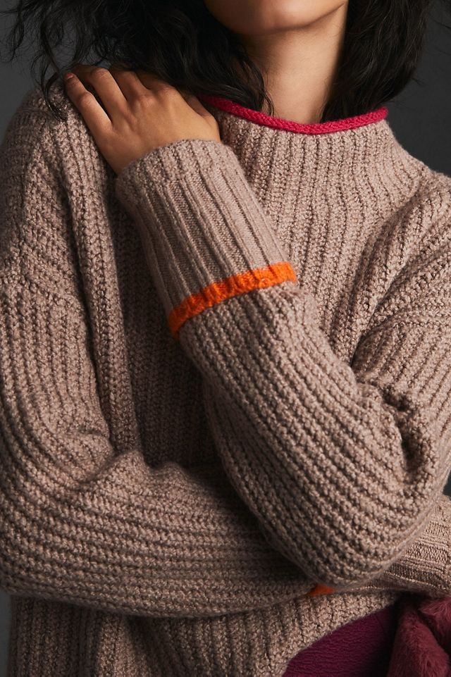 Maeve Mock Neck Sweater #4