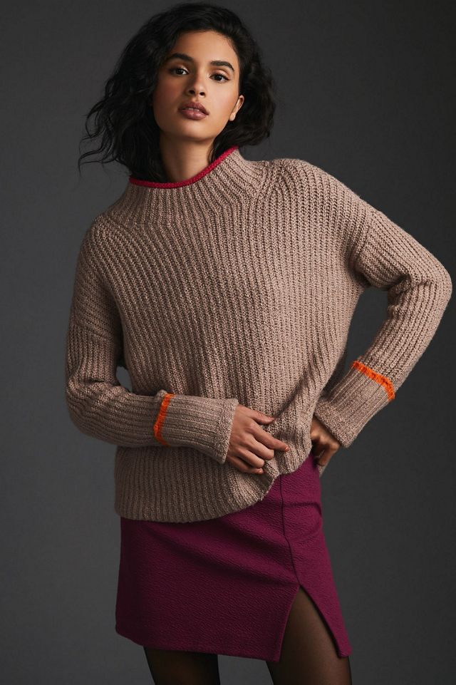 Maeve Mock Neck Sweater #2