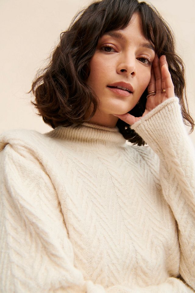 ASTR the Label Carlota Mock Neck Sweater #4