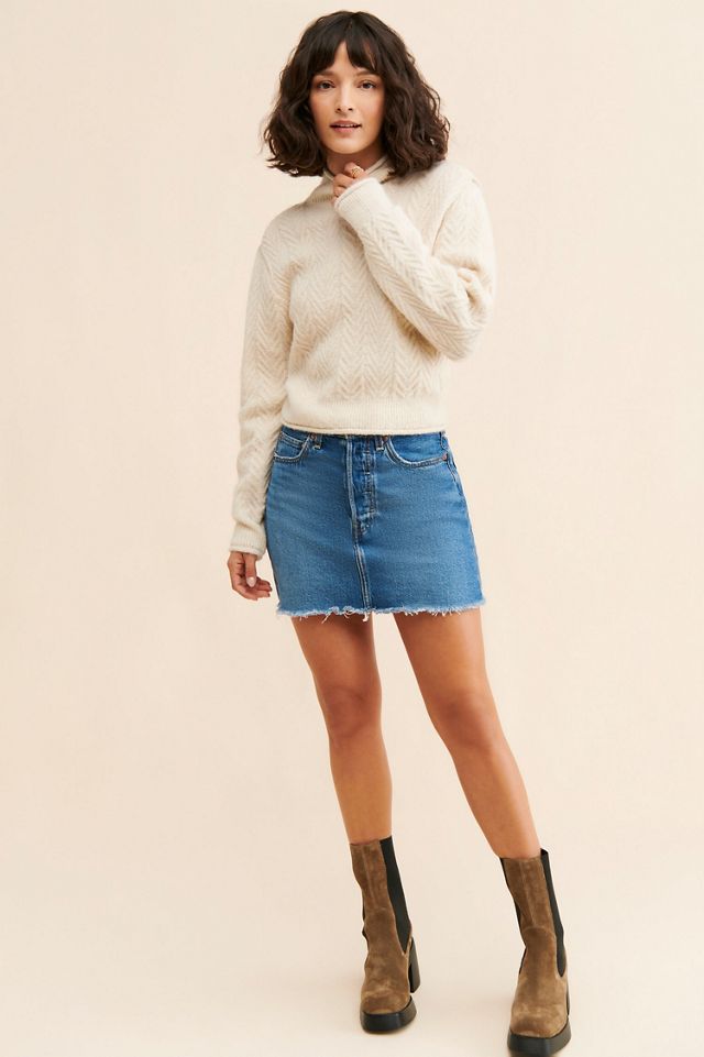 ASTR the Label Carlota Mock Neck Sweater #1