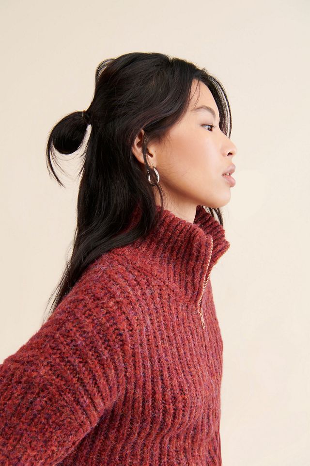 525 Jackie Half Zip Sweater #2