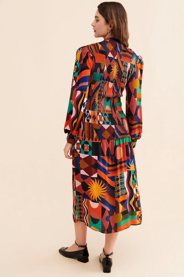 FARM Rio Tropical Smocked Dress #1