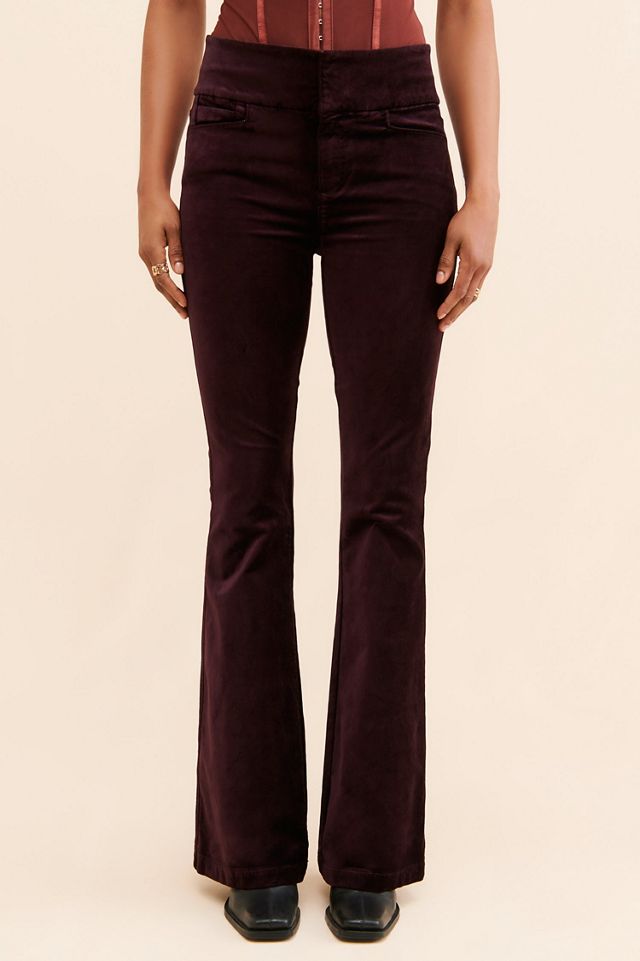 PAIGE Lou Lou Velvet Pants #2