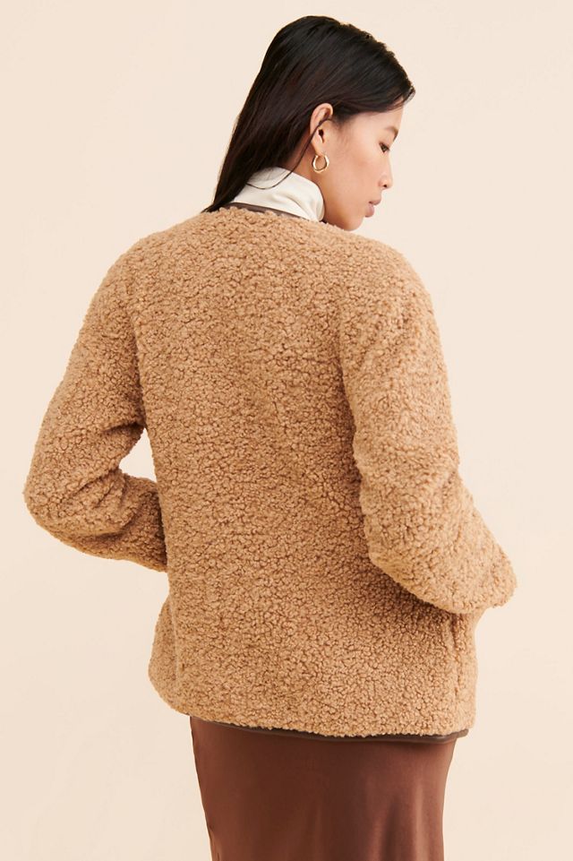 Avec Les Filles Faux Fur Toggle Coat #3