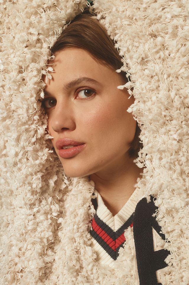 Eva Franco Varsity Pullover Sweatshirt #4