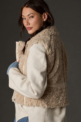 Teddy Textured Vest | Anthropologie