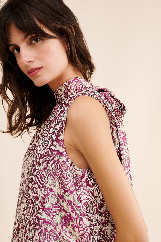 Sunday in Brooklyn Brocade Mini Shift Dress #1