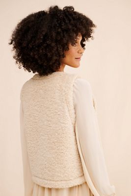 See U Soon Boxy Sherpa Vest
