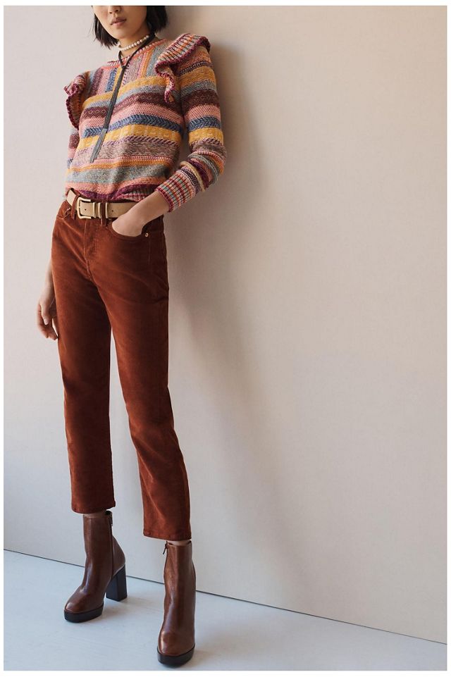 Pilcro Ruffled Sweater #1