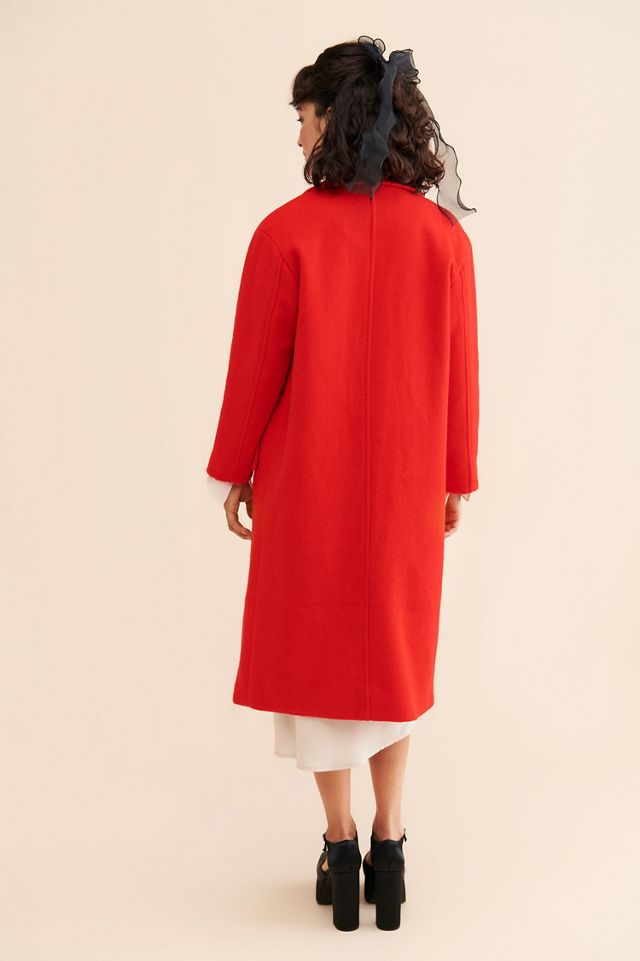 Line + Dot Paola Oversized Double-Breasted Coat #1