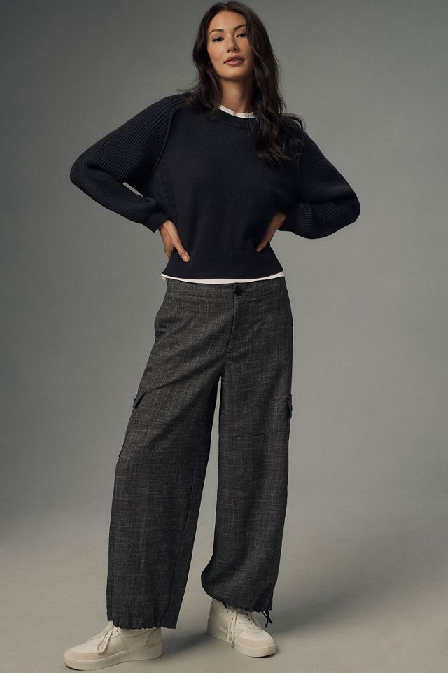 Pilcro Buckled Open-Back Sweater #2