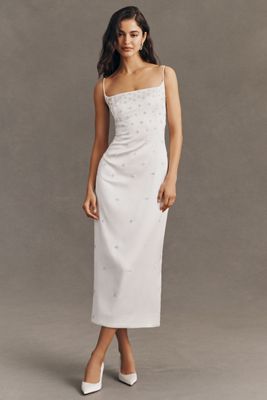 white christmas dresses Bhldn Theia Blake Gown 4