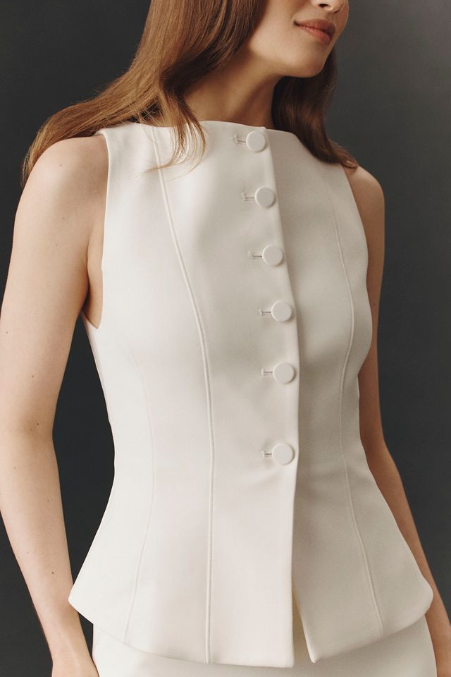 BHLDN Sleeveless Layered Column Maxi Dress