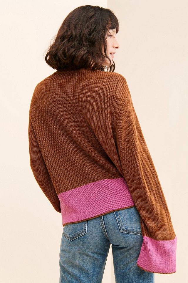 Varley Panama Knit Sweater #1