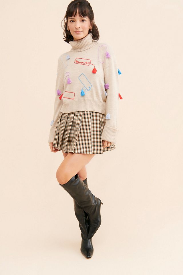 Rachel Antonoff Matilda Bookmark Sweater #3