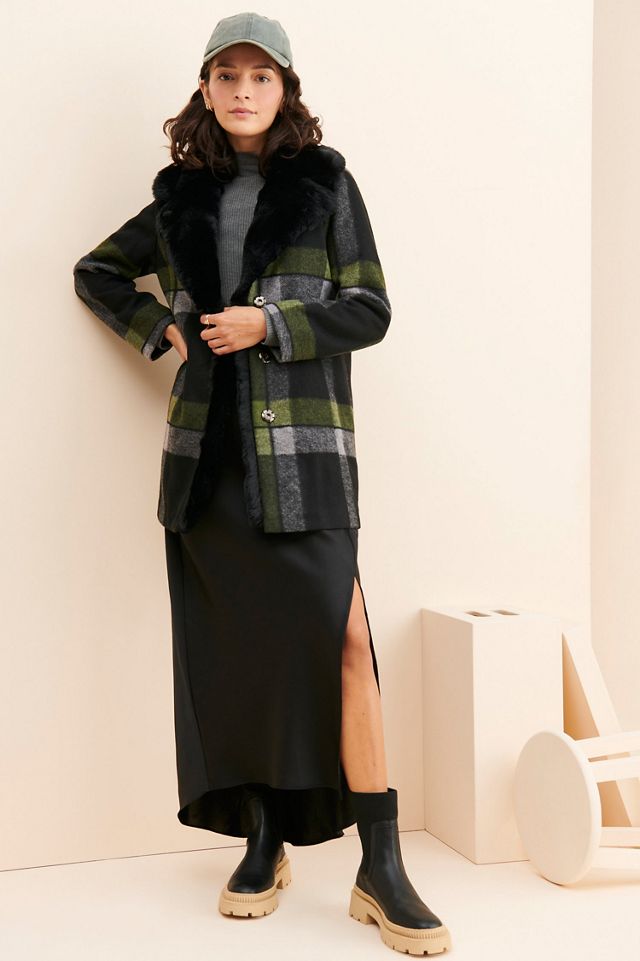 Hutch Ada Plaid Coat #3