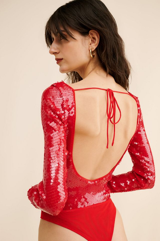 Bardot Brenna Sequin Bodysuit #1