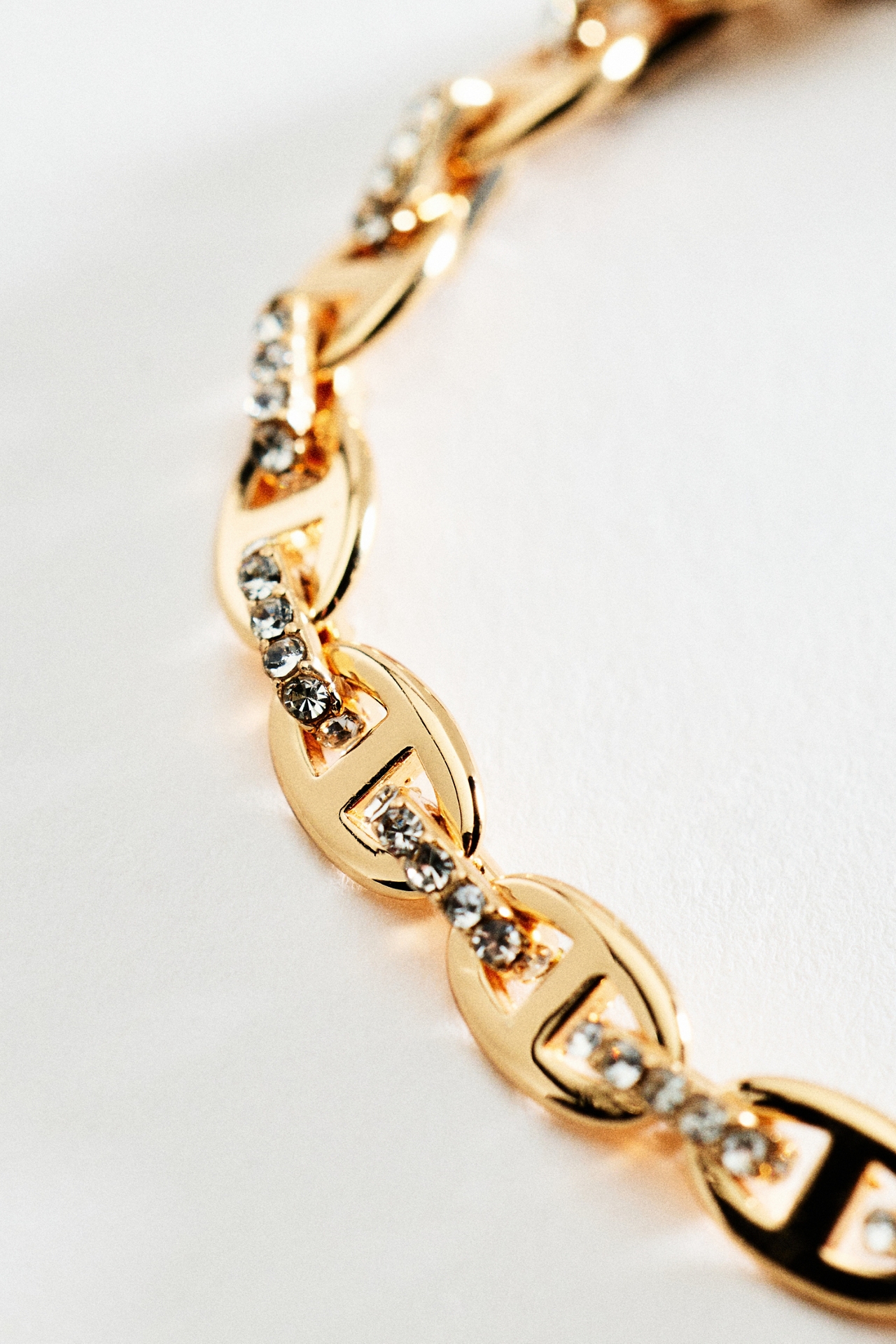 BaubleBar Thalia Crystal Link Bracelet