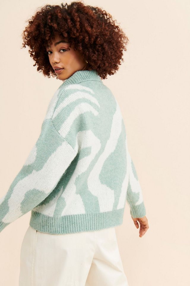 Little Lies Collared Knit Sweater #1