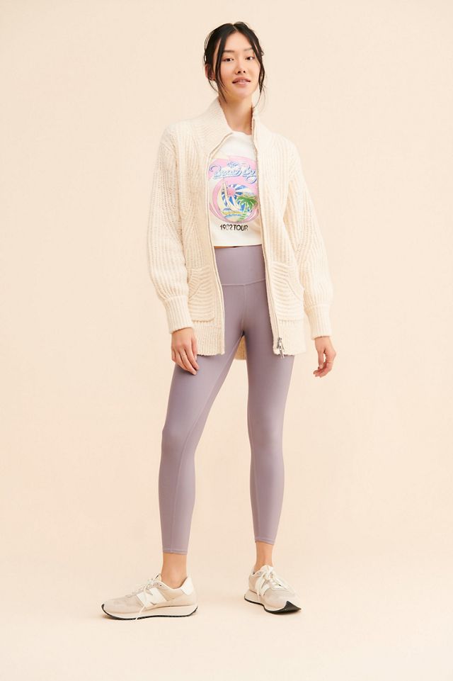 Pilcro Zip-Front Longline Cardigan #1