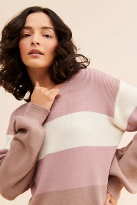 Love + Harmony Colorblock Knit Pullover