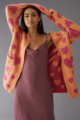 Pilcro Long-Sleeve V-Neck Oversized Popover Top