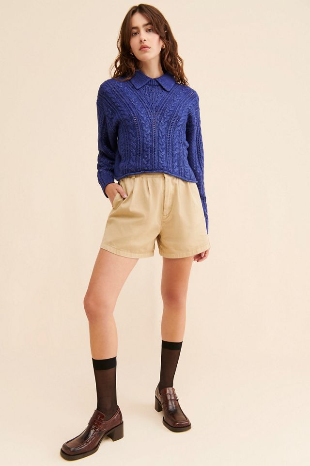 525 Cable Knit Polo Pullover #3