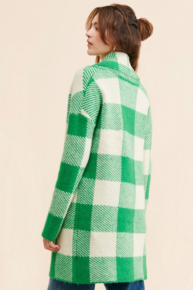 RD Style Juni Plaid Sweater Coat #1