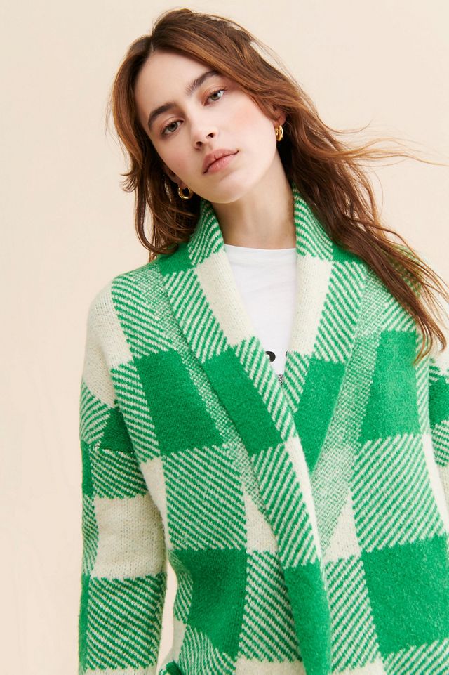 RD Style Juni Plaid Sweater Coat #3