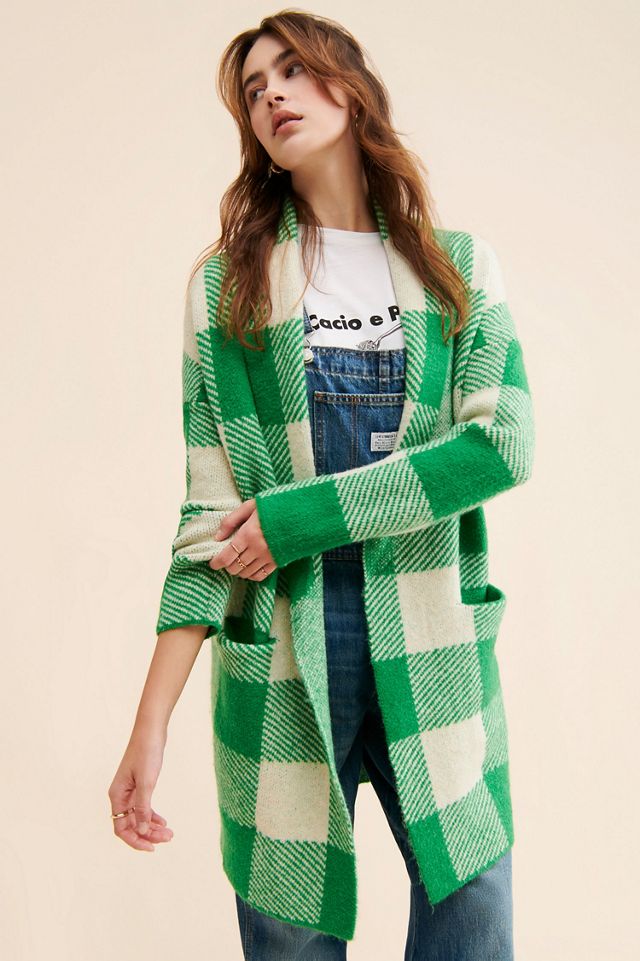 RD Style Juni Plaid Sweater Coat #2